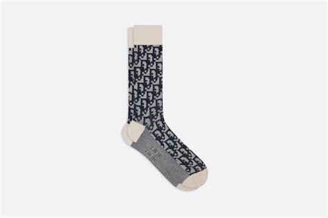 dior oblique socks.